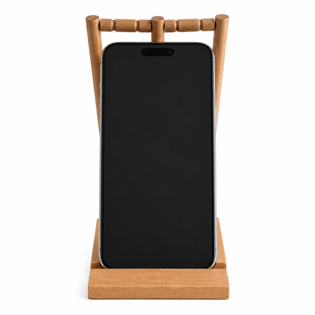 Mini Cricket Wicket Stand for Mobile Phone with Mini Bat, Decanter and Photo Frame