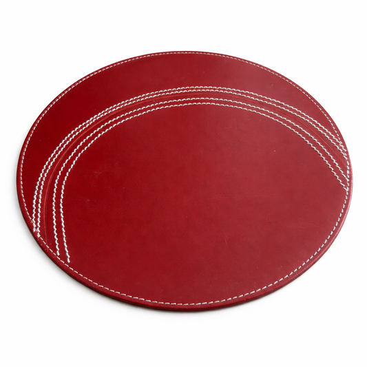 CRICKET-GIFTS Leather Mouse Mat