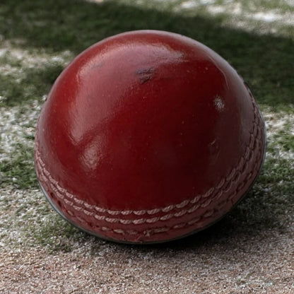 CRICKET-GIFTS - Half Cricket Ball Bottle Opener | Multipurpose Fridge Magnet & Paperweight | Durable Metal | Ideal for Cricket Enthusiasts | Compact 7.5 cm Design, Silver, Metal