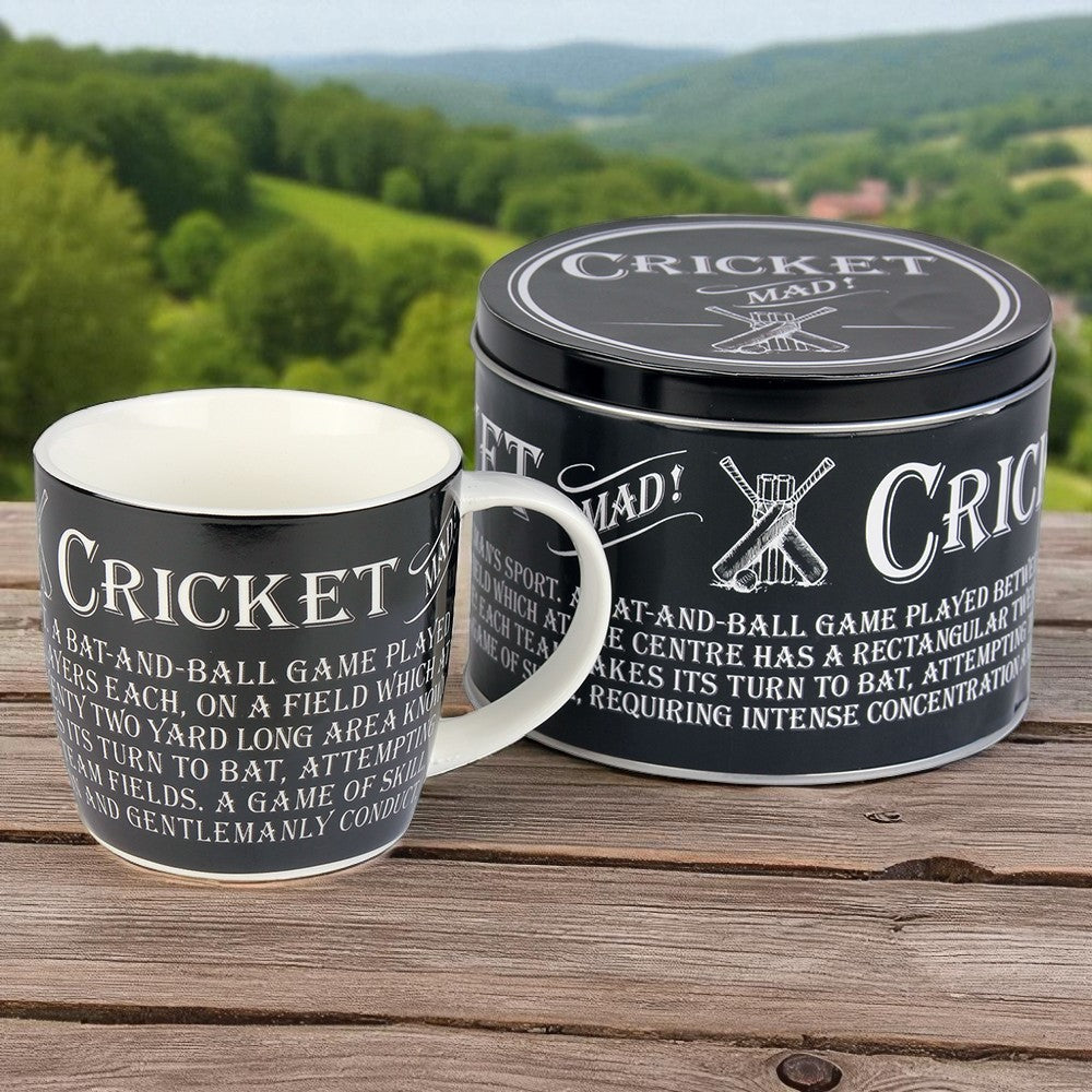 Cricket Mug in Tin