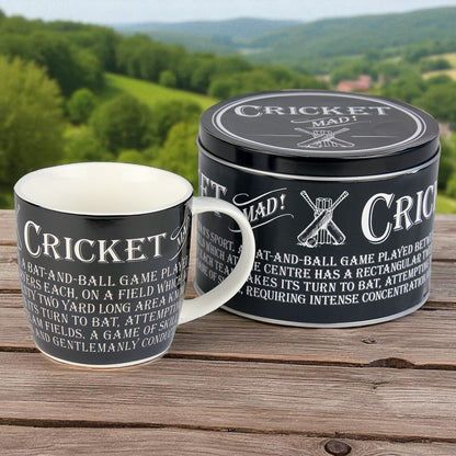 Cricket Mug in Tin