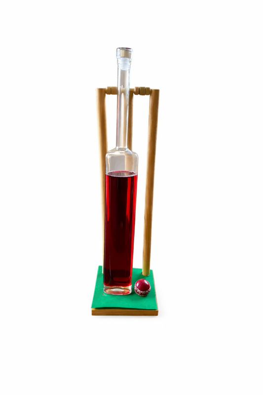 Cricket Bat, Stumps and Bails Decanter, 700ml Capacity