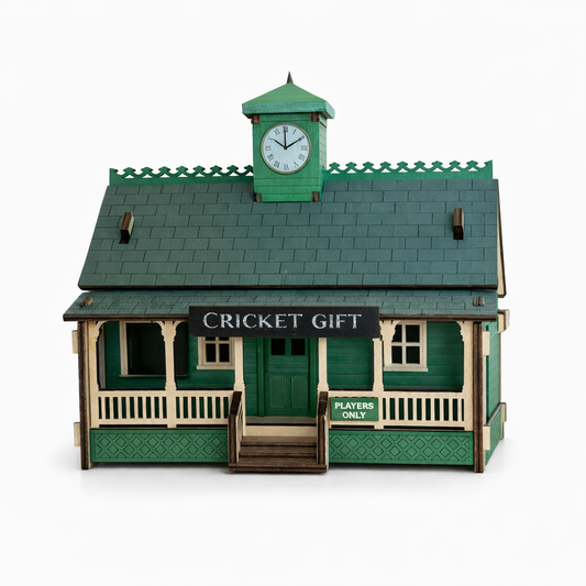 CRICKET-GIFTS Cricket Club Clubhouse Desk Tidy Self Assembly