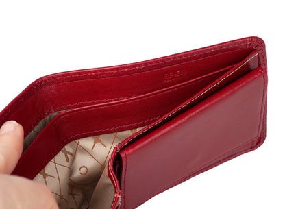 THE GAME Wallet: The All Rounder Coin Wallet - Cherry - Bifold Wallet